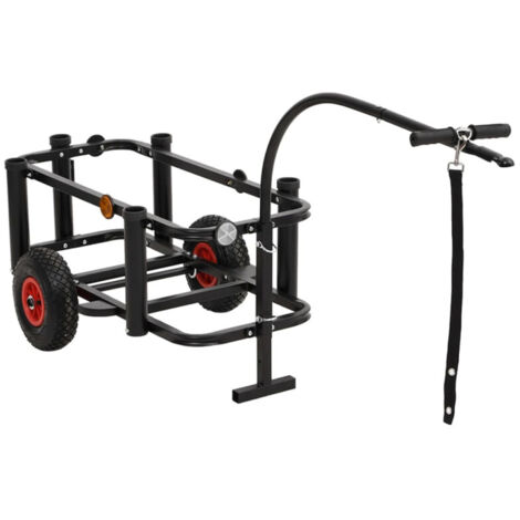 Stivali Wader Da Pesca VidaXL - Altezza Vita Con Stivali Incorporati - Taglia 43 Nero