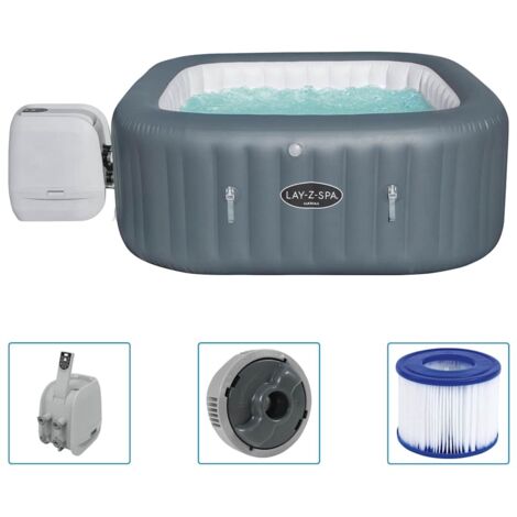 Tubo Gonfiaggio Originale Per Lay-Z-Spa AirJet &ndash; Modelli Vasca Idromassaggio, Colore Nero, MPN P6931ASS16