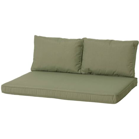 Spatium Jumbo XXL Cuscino Per Pallet 40x40 Cm – Impermeabile, Con Federa Rimovibile E Imbottitura Extra, Beige - 2