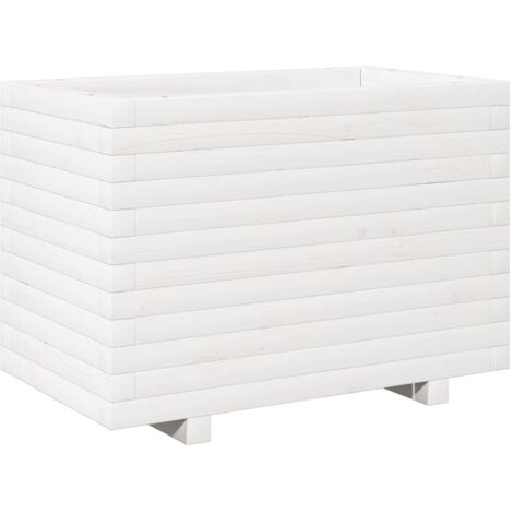 Mayne Rectangle 20-in W X 36-in L X 20-in H Espresso Plastic Self Watering Planter