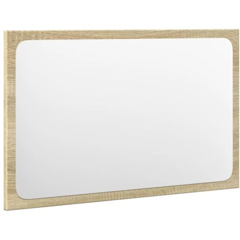 vidaXL Set Mobili da Bagno 3 pz Rovere Sonoma in Legno Multistrato