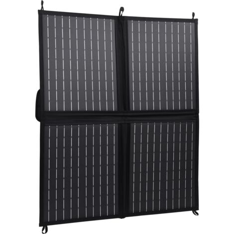 PANNELLO SOLARE MODULO FOTOVOLTAICO 50W 50WATT 12V CELLE SILICIO PINZE  BATTERIA