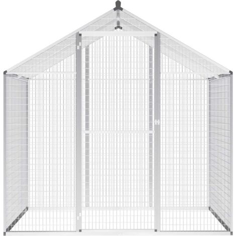 vidaXL Voliera da Giardino in Alluminio 178x122x194 cm