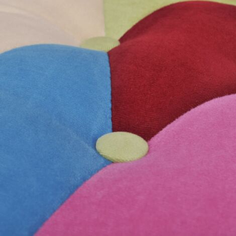 vidaXL Poltrona Francese Design Patchwork in Tessuto