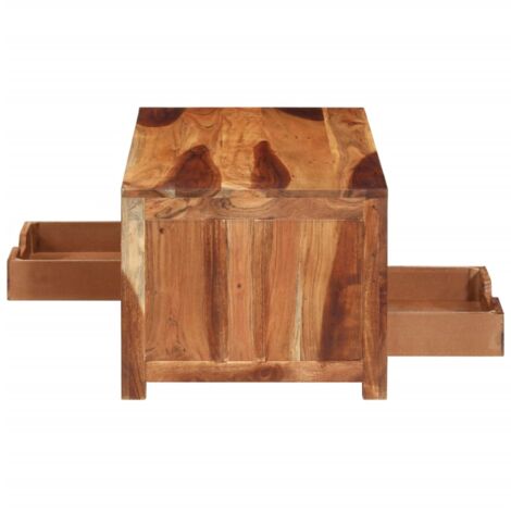 VidaXL Tavolo a tronco legno massello di acacia 90x60x110 cm Tavolo da  pranzo 