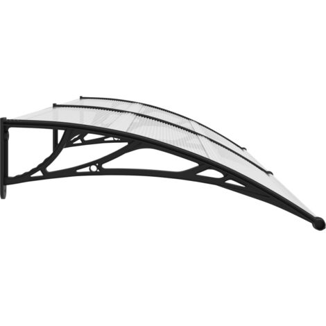 vidaXL Pensilina per Porte 240x100 cm in PC