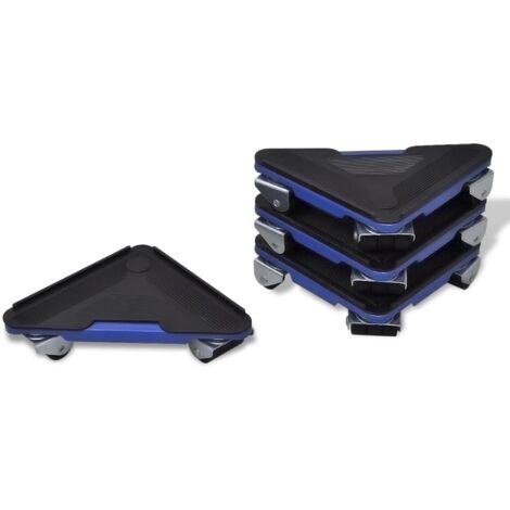 vidaXL Set per il Trasporto dei Mobili Sollevatore con Ruote