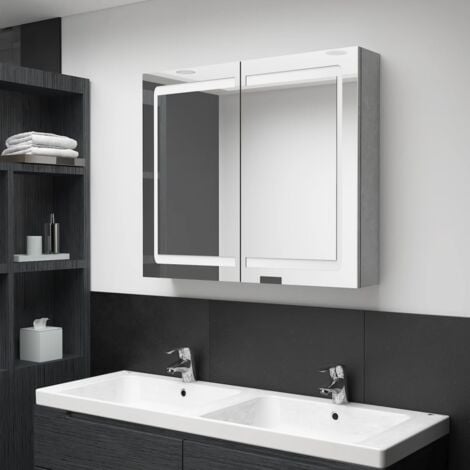 Applique da specchio o da bagno moderno 68cm bianco o nero 3000k