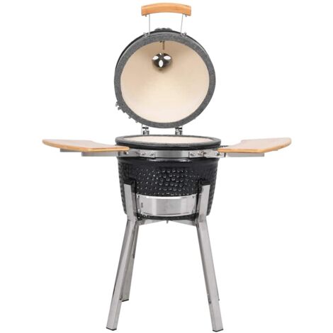 vidaXL Griglia Barbecue Kamado Affumicatore in Ceramica 81 cm