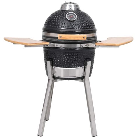vidaXL Griglia Barbecue Kamado Affumicatore in Ceramica 81 cm