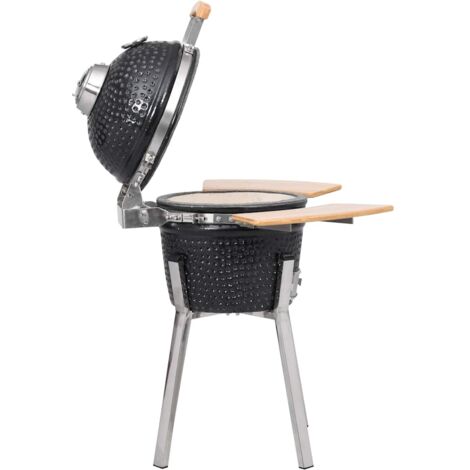 vidaXL Griglia Barbecue Kamado Affumicatore in Ceramica 81 cm