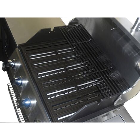 vidaXL Barbecue da Cucina per Esterni Montana 4 Fornelli