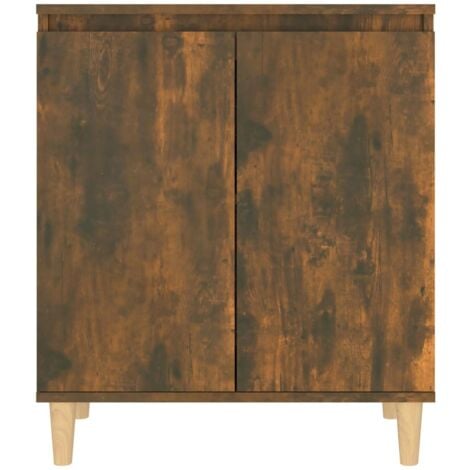 Credenza Bassa a 2 Porte in Legno di Mango Vienna 