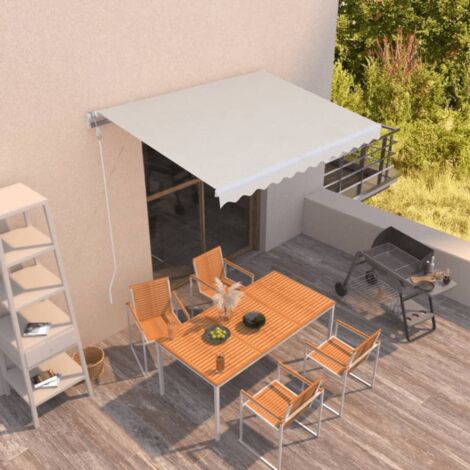 vidaXL Tenda a Cassonetto Motorizzata 450x300 cm Antracite