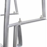 Scala Di Imbarco Pieghevole VidaXL A 4 Gradini - Acciaio Inox, Portata 250 Kg, Antiscivolo, Per Barche E Piscine