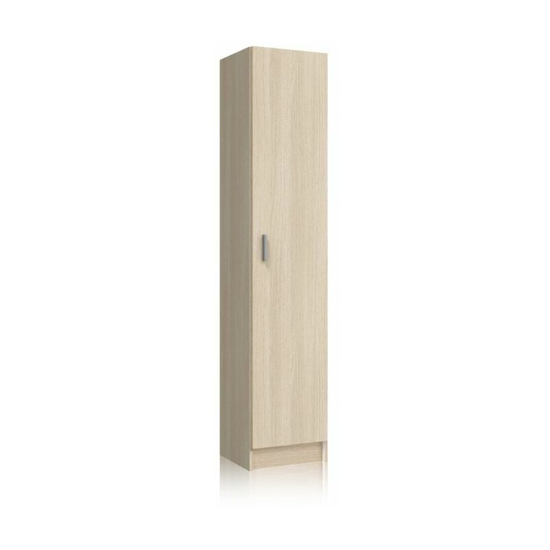 Armario Multiusos 1 Columna Roble Multiusos 37cm (ancho) x 180cm (alto)