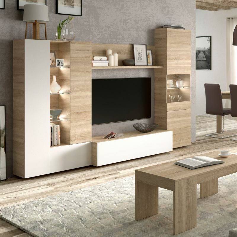 Salón moderno Oban - muebles polque - venta online- tienda de muebles