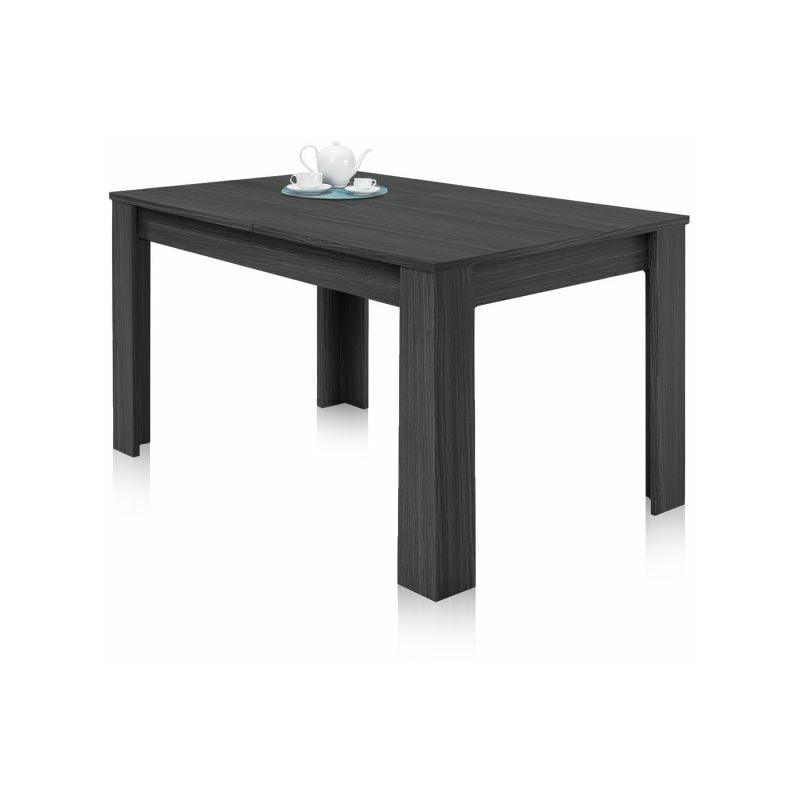 Mesa de comedor extensible Kendra 140 Ceniza 140–190cm (ancho) x 78cm (alto)