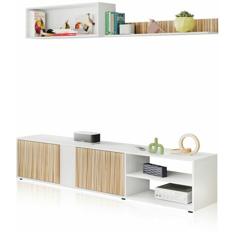 Salón Alix Blanco Artik (Blanco Mate) - Natur (ancho) x 40cm (alto) (1/5)