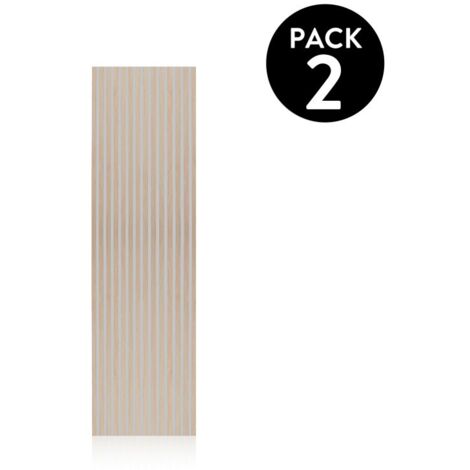 Pack 2 paneles acústicos Noiseless 240 Gris - Roble 60cm (ancho) x 240cm (alto) (1/5)