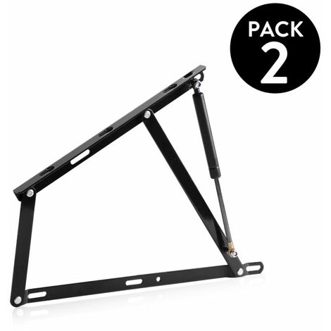 Pack 2 hidráulicos + arco canapés Negro (ancho) x 44,4cm (alto) (1/5)
