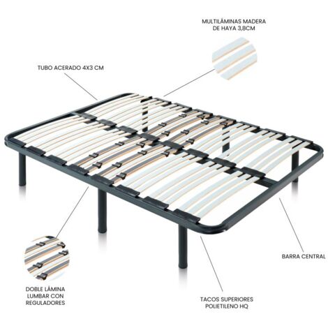 Somier láminas RX Diamond 105x200 (1/5)