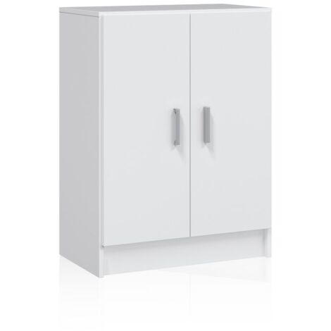 Armario Multi Useful Low 2 Puertas Blanco (ancho) x 80cm (alto) (1/5)