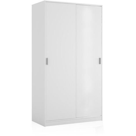 Armario Lenor 2 Puertas Correderas Blanco (ancho) x 200cm (alto)