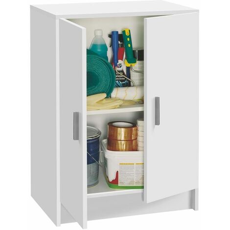 Armario multiusos bajo Blanco 60cm (ancho) x 80cm (alto)