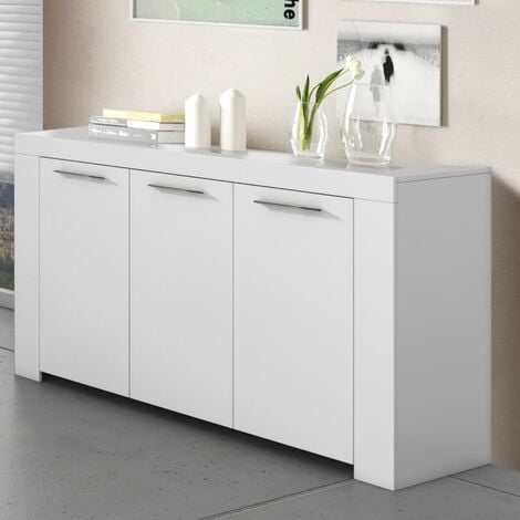 Aparador Ambit Blanco Artik (Blanco Mate) 144cm (ancho) x 80cm (alto)