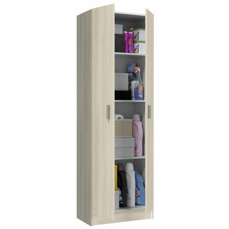 Armario multiusos Fit roble natural 190x78x35 cm