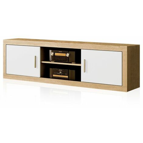 Módulo bajo Nuka 2 puertas Cambria - Blanco (ancho) x 50cm (alto) (1/5)