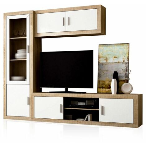 Salón Nuka V1 Cambria - Blanco (ancho) x 193,2cm (alto) (1/5)