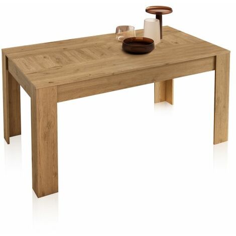 Mesa de comedor extensible Kana Roble Nude 140–200cm (ancho) x 75cm (alto)