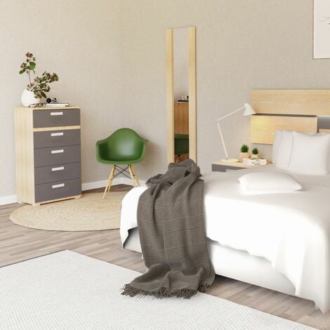 Habitdesign Comoda con 4 Cajones, para Dormitorio, Modelo Sweet, Acabado en  Color Blanco Artik, Medidas: 77,5 cm (Ancho) x 95 cm (Alto) x 40 cm