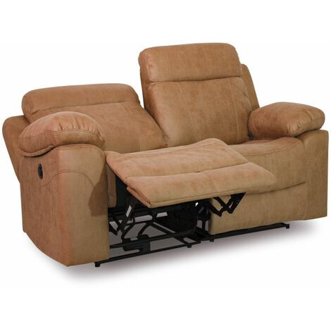 Sofá relax 2 plazas Nellie Piedra (ancho) x 102cm (alto)