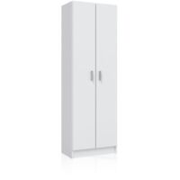 Armario de 2 puertas 60x180 cm Multi Useful Blanco (ancho) x 180cm (alto)