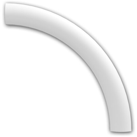 Escuadra Profhome 152815 Elemento decorativo diseño moderno blanco