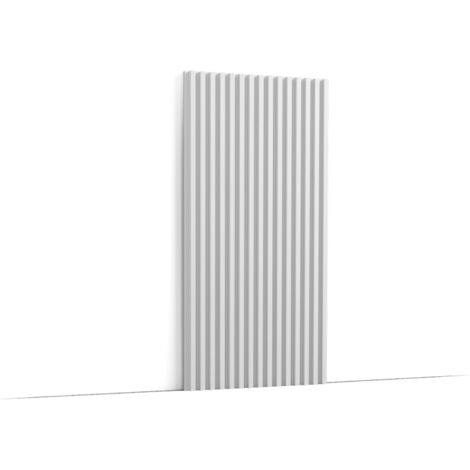 Orac – Panel de pared 3D flexible para revestimiento – Dimensiones L200xP1.3xH25cm – Para espacios interiores – WX205F (1/5)