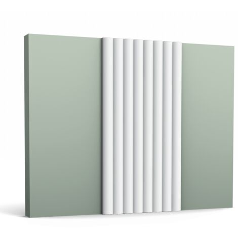 3d revestimiento mural Orac Decor W110 MODERN HILL Panel de pared Elemento decorativo diseño moderno blanco 2 m (1/8)