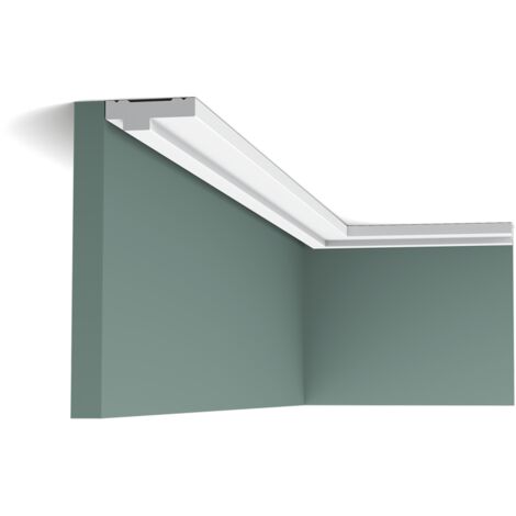 Cornisa Moldura Perfil de estuco Orac Decor CX160 AXXENT Elemento decorativo para pared y techo 2 m