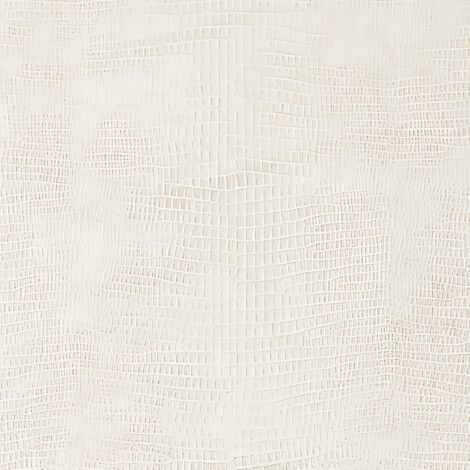 1 PIEZA DE MUESTRA S-15610-SA WallFace LEGUAN BIANCO Leather Collection  Muestra panel de pared en tamaño aprox DIN A5