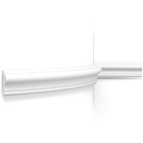Moldura Cornisa Perfil flexible Orac Decor P8020F LUXXUS Elemento decorativo de estuco para pared y techo 2 m