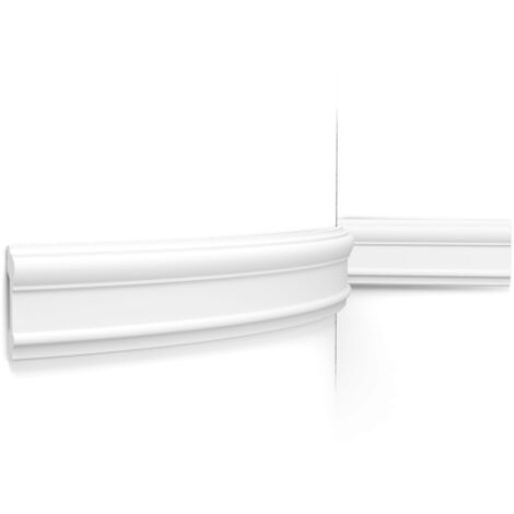 Moldura Cornisa Perfil flexible Orac Decor P9010F LUXXUS Elemento decorativo de estuco para pared y techo 2 m (1/5)