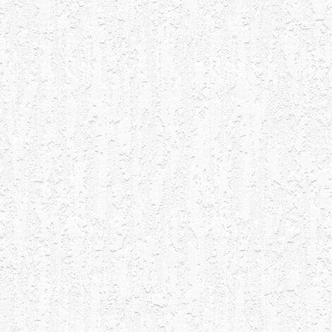 Empapelado tono sobre tono Profhome 240910 papel pintado texturado ligeramente texturado tono sobre tono mate blanco 5,33 m2