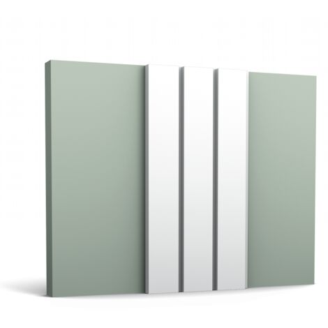 3d revestimiento mural Orac Decor W116 MODERN BAR XL Panel de pared Elemento decorativo  diseño moderno blanco 2 m