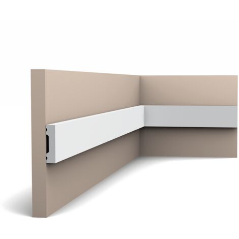 Binario per quadri semplice e multifunzionale - Orac Decor - L200xP1xH4cm - SX162