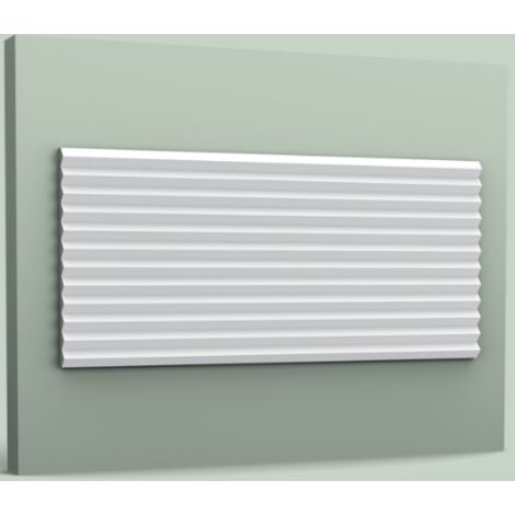 3D Rivestimento murale Orac Decor W108 MODERN ZIGZAG pannello parete elemento decorativo design moderno bianco 2 m