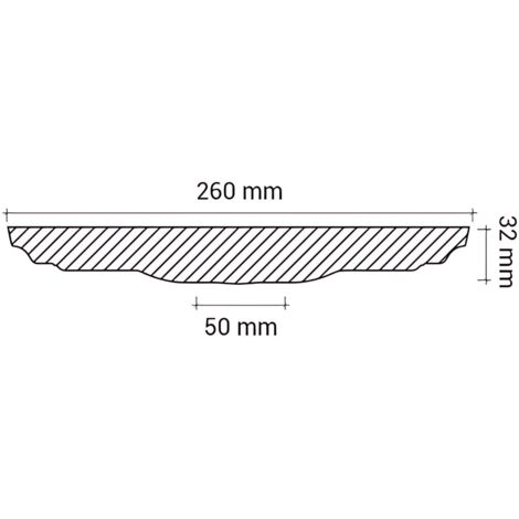 Rosone Decorativo Per Soffitto Mod. ER32DY - Diametro 32cm | Decorazione Per Interni, Stile Classico - Foto 10