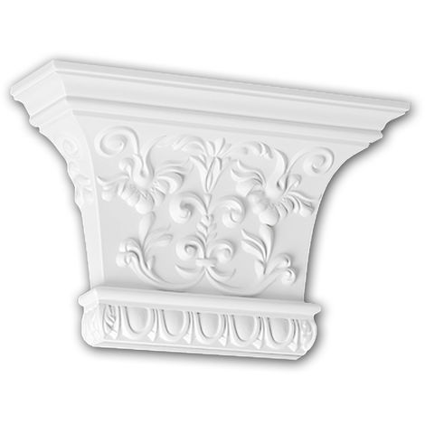 Elemento decorativo 154019 Profhome contorno porte stile neoclassico bianco